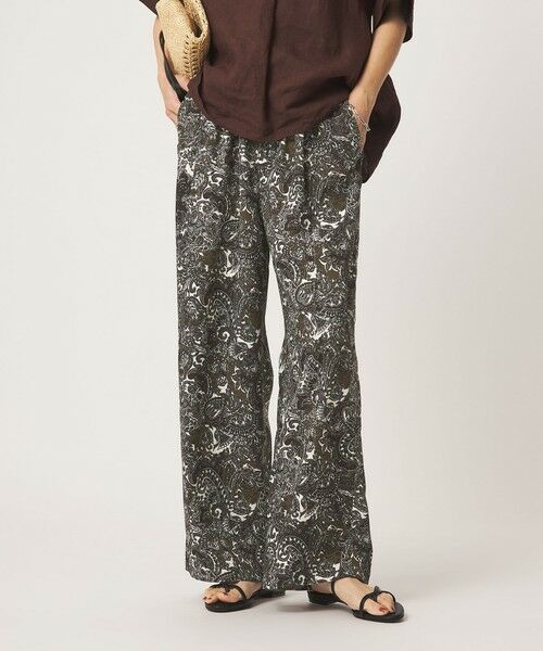 green label relaxing / グリーンレーベル リラクシング その他パンツ | ペイズリー プリント パンツ | 詳細2