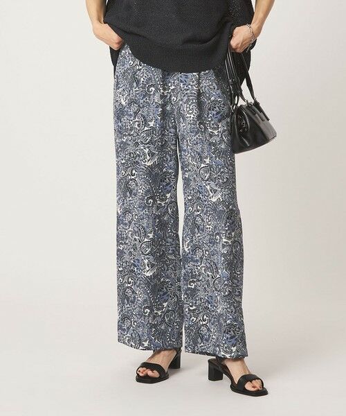 green label relaxing / グリーンレーベル リラクシング その他パンツ | ペイズリー プリント パンツ | 詳細10