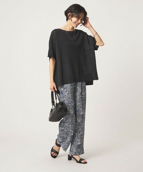 green label relaxing / グリーンレーベル リラクシング その他パンツ | ペイズリー プリント パンツ | 詳細11