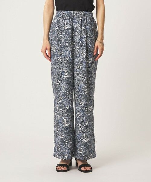 green label relaxing / グリーンレーベル リラクシング その他パンツ | ペイズリー プリント パンツ | 詳細13