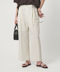 green label relaxing / グリーンレーベル リラクシング その他パンツ | 【結論シリーズ】ドライクロス ニーハイワイド オフホワイト［size SHORT/TALLあり］