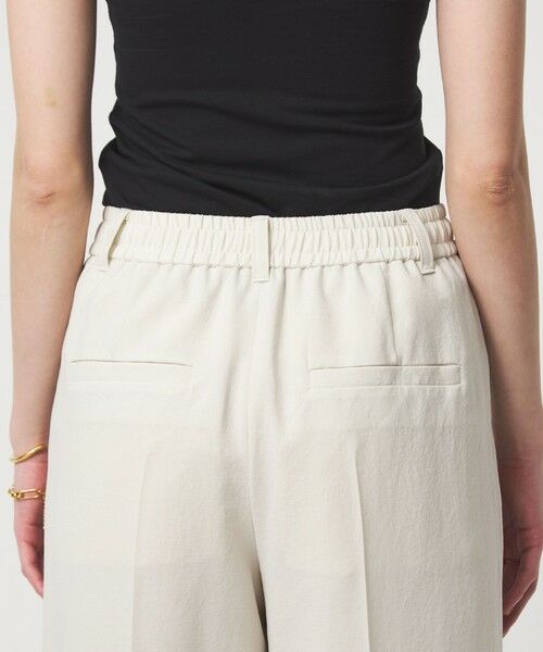 green label relaxing / グリーンレーベル リラクシング その他パンツ | 【結論シリーズ】ドライクロス ニーハイワイド オフホワイト［size SHORT/TALLあり］ | 詳細11