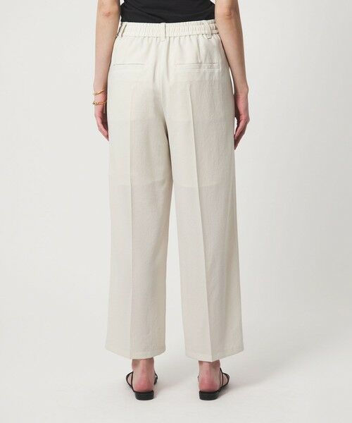 green label relaxing / グリーンレーベル リラクシング その他パンツ | 【結論シリーズ】ドライクロス ニーハイワイド オフホワイト［size SHORT/TALLあり］ | 詳細9