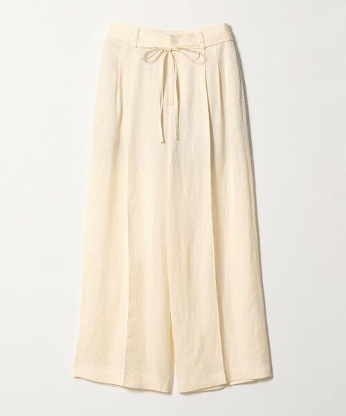 green label relaxing / グリーンレーベル リラクシング その他パンツ | ＜SEASONAL COLLECTION＞ワイド パンツ ナチュラル | 詳細1