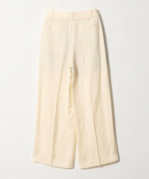 green label relaxing / グリーンレーベル リラクシング その他パンツ | ＜SEASONAL COLLECTION＞ワイド パンツ ナチュラル | 詳細2