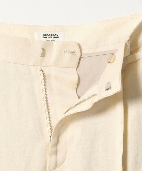 green label relaxing / グリーンレーベル リラクシング その他パンツ | ＜SEASONAL COLLECTION＞ワイド パンツ ナチュラル | 詳細6