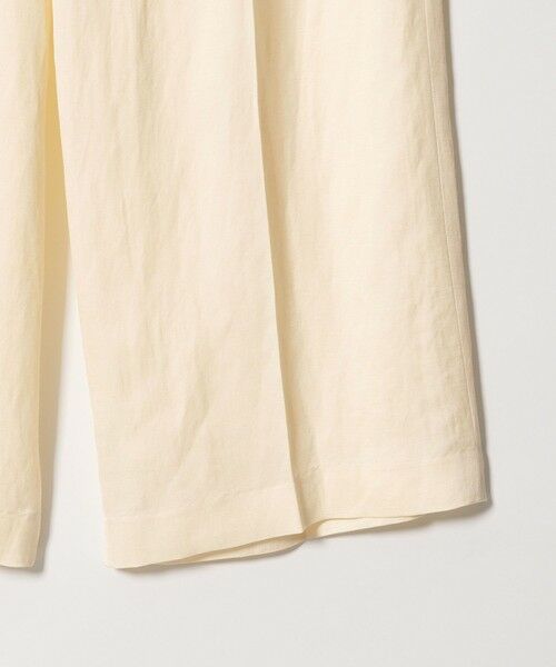 green label relaxing / グリーンレーベル リラクシング その他パンツ | ＜SEASONAL COLLECTION＞ワイド パンツ ナチュラル | 詳細7