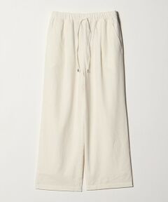 green label relaxing / グリーンレーベル リラクシング その他パンツ | BREEZE LINEN ブリーズリネン ワイド パンツ オフホワイト ドット
