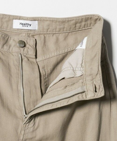 green label relaxing / グリーンレーベル リラクシング デニムパンツ | 【別注】＜HEALTHY DENIM＞カーブ デニム  パンツ ベージュ | 詳細14