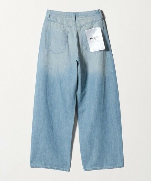 green label relaxing / グリーンレーベル リラクシング デニムパンツ | 【別注】＜HEALTHY DENIM＞カーブ デニム パンツ ライトブルー | 詳細1