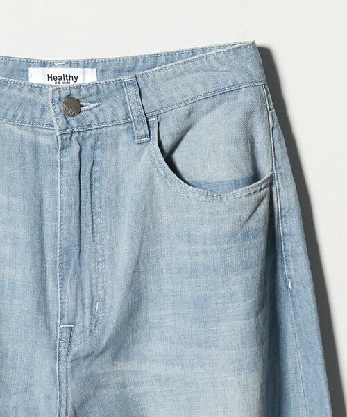 green label relaxing / グリーンレーベル リラクシング デニムパンツ | 【別注】＜HEALTHY DENIM＞カーブ デニム パンツ ライトブルー | 詳細12