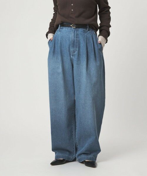 green label relaxing / グリーンレーベル リラクシング デニムパンツ | 【WEB限定】＜at ease＞カーブ デニム パンツ | 詳細17