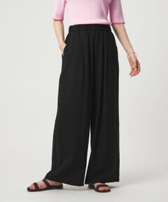 green label relaxing / グリーンレーベル リラクシング その他パンツ | ［size SHORTあり］【WEB限定】＜at ease＞ドロスト ワイド パンツ