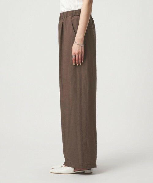 green label relaxing / グリーンレーベル リラクシング その他パンツ | ［size SHORTあり］【WEB限定】＜at ease＞ドロスト ワイド パンツ | 詳細15