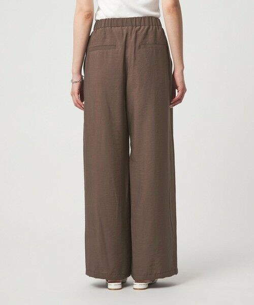 green label relaxing / グリーンレーベル リラクシング その他パンツ | ［size SHORTあり］【WEB限定】＜at ease＞ドロスト ワイド パンツ | 詳細16