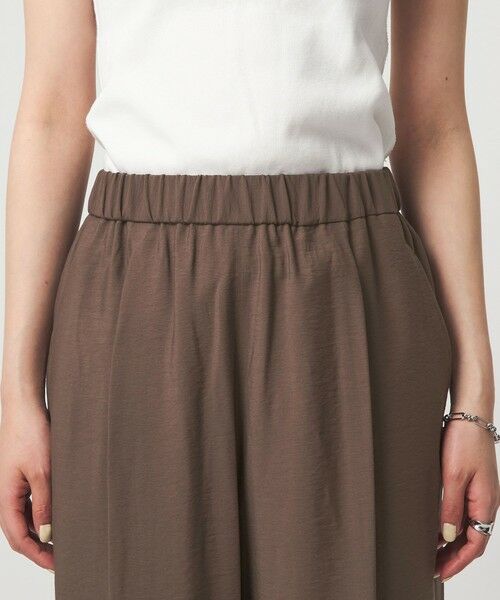green label relaxing / グリーンレーベル リラクシング その他パンツ | ［size SHORTあり］【WEB限定】＜at ease＞ドロスト ワイド パンツ | 詳細20