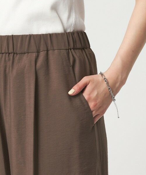 green label relaxing / グリーンレーベル リラクシング その他パンツ | ［size SHORTあり］【WEB限定】＜at ease＞ドロスト ワイド パンツ | 詳細22