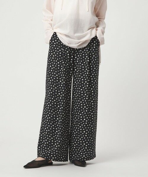 green label relaxing / グリーンレーベル リラクシング その他パンツ | ［size SHORTあり］【WEB限定】＜at ease＞ドロスト ワイド パンツ | 詳細22