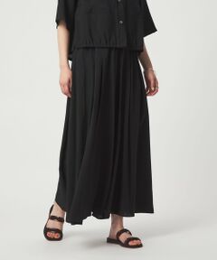green label relaxing / グリーンレーベル リラクシング その他パンツ | ［size SHORTあり］【WEB限定】＜at ease＞キュロット パンツ