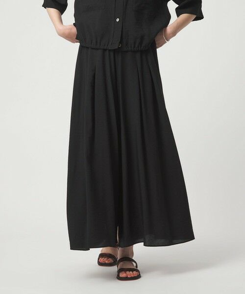 green label relaxing / グリーンレーベル リラクシング その他パンツ | ［size SHORTあり］【WEB限定】＜at ease＞キュロット パンツ | 詳細3