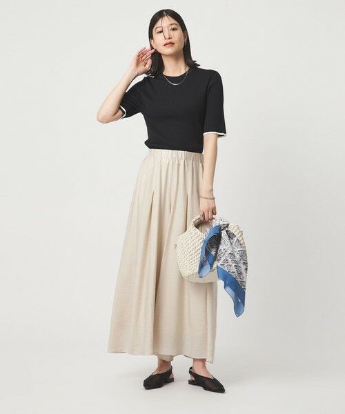 green label relaxing / グリーンレーベル リラクシング その他パンツ | ［size SHORTあり］【WEB限定】＜at ease＞キュロット パンツ | 詳細13