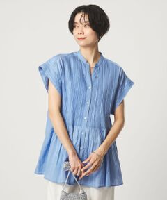 ピンタック シャツ