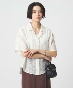 green label relaxing / グリーンレーベル リラクシング シャツ・ブラウス | ジャガード シャツ