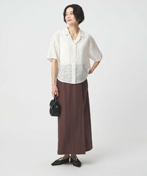 green label relaxing / グリーンレーベル リラクシング シャツ・ブラウス | ジャガード シャツ | 詳細3