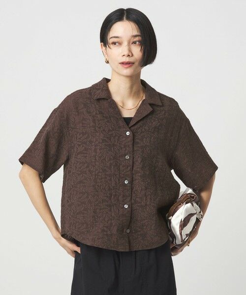 green label relaxing / グリーンレーベル リラクシング シャツ・ブラウス | ジャガード シャツ | 詳細12