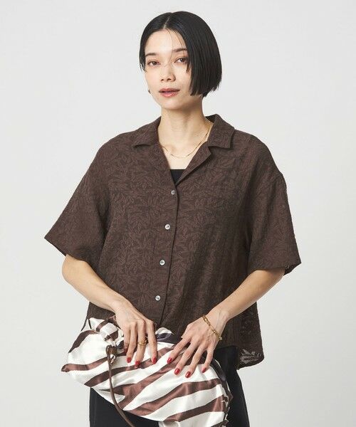 green label relaxing / グリーンレーベル リラクシング シャツ・ブラウス | ジャガード シャツ | 詳細13