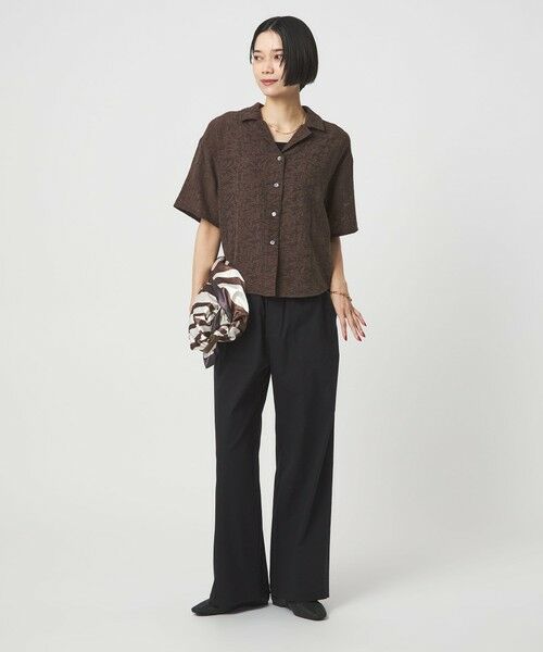 green label relaxing / グリーンレーベル リラクシング シャツ・ブラウス | ジャガード シャツ | 詳細14