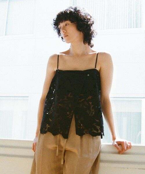 green label relaxing / グリーンレーベル リラクシング シャツ・ブラウス | ＜SEASONAL COLLECTION＞2WAY レース キャミソール | 詳細6