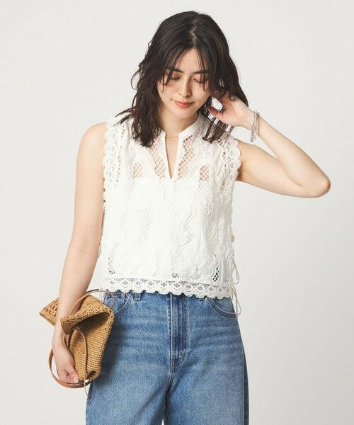 green label relaxing / グリーンレーベル リラクシング ベスト | エンブロイダリー ベスト | 詳細1