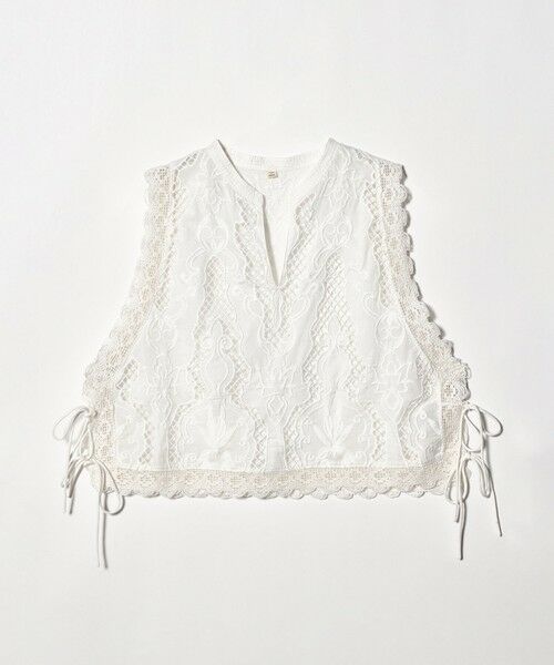 green label relaxing / グリーンレーベル リラクシング ベスト | エンブロイダリー ベスト | 詳細7