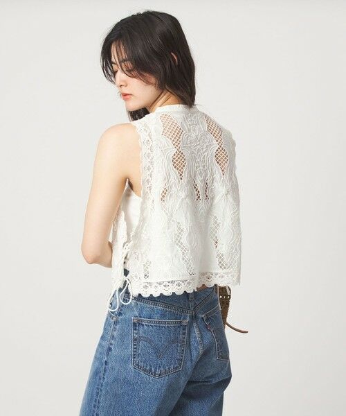 green label relaxing / グリーンレーベル リラクシング ベスト | エンブロイダリー ベスト | 詳細3