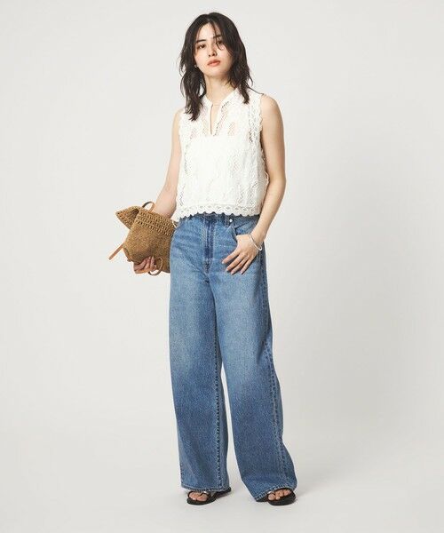 green label relaxing / グリーンレーベル リラクシング ベスト | エンブロイダリー ベスト | 詳細5