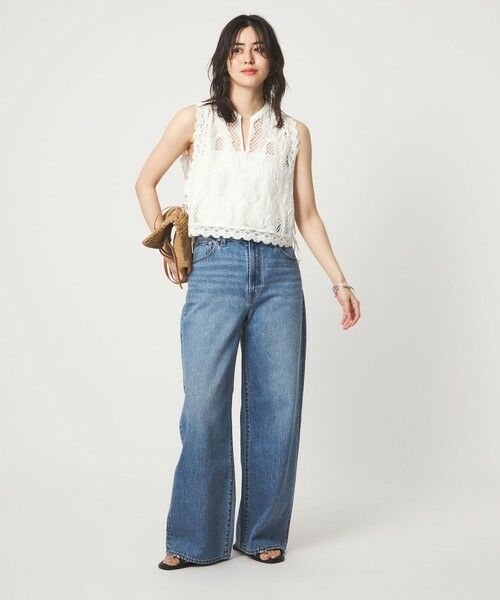 green label relaxing / グリーンレーベル リラクシング ベスト | エンブロイダリー ベスト | 詳細6