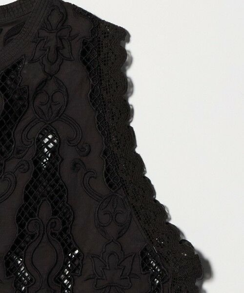 green label relaxing / グリーンレーベル リラクシング ベスト | エンブロイダリー ベスト | 詳細12