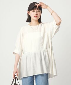 green label relaxing / グリーンレーベル リラクシング シャツ・ブラウス | エアリー ボリューム ブラウス