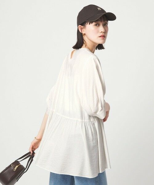 green label relaxing / グリーンレーベル リラクシング シャツ・ブラウス | エアリー ボリューム ブラウス | 詳細3