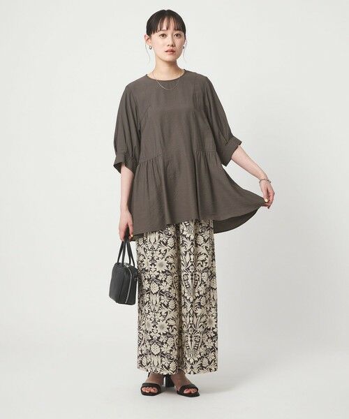 green label relaxing / グリーンレーベル リラクシング シャツ・ブラウス | エアリー ボリューム ブラウス | 詳細10