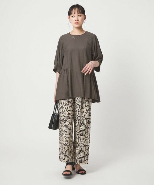 green label relaxing / グリーンレーベル リラクシング シャツ・ブラウス | エアリー ボリューム ブラウス | 詳細11