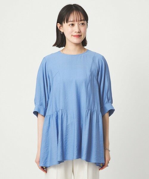 green label relaxing / グリーンレーベル リラクシング シャツ・ブラウス | エアリー ボリューム ブラウス | 詳細16