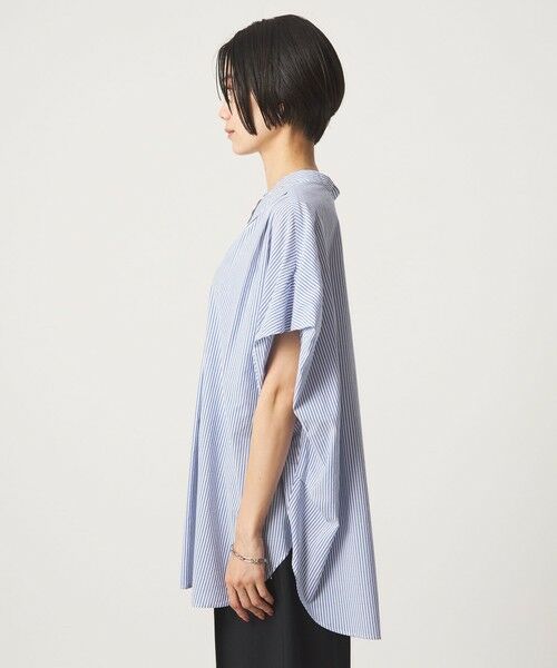 green label relaxing / グリーンレーベル リラクシング シャツ・ブラウス | ［size SHORTあり］ショルダー タック スキッパー ブラウス | 詳細23