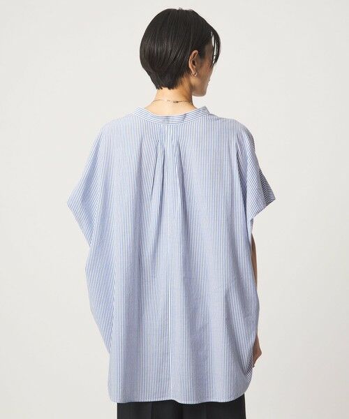 green label relaxing / グリーンレーベル リラクシング シャツ・ブラウス | ［size SHORTあり］ショルダー タック スキッパー ブラウス | 詳細24