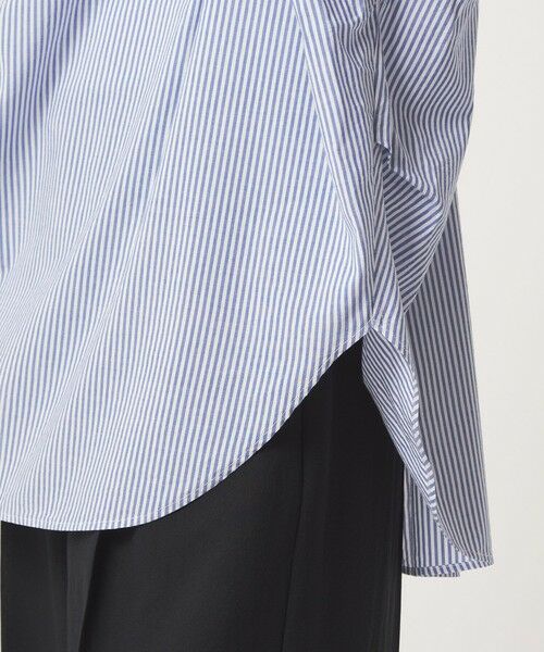 green label relaxing / グリーンレーベル リラクシング シャツ・ブラウス | ［size SHORTあり］ショルダー タック スキッパー ブラウス | 詳細27