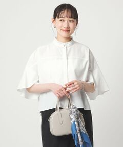 green label relaxing / グリーンレーベル リラクシング シャツ・ブラウス | フレアスリーブ ブラウス 接触冷感