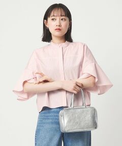 green label relaxing / グリーンレーベル リラクシング シャツ・ブラウス | フレアスリーブ ブラウス 接触冷感