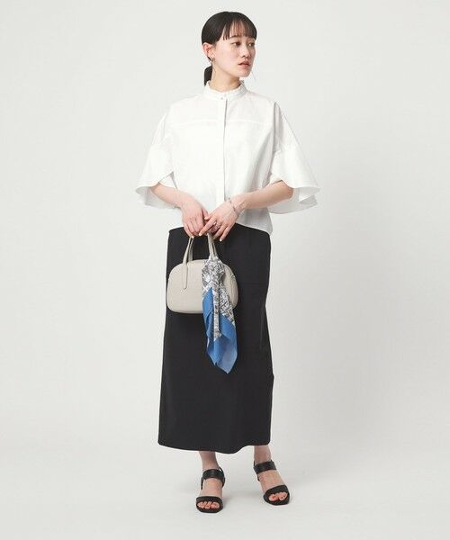 green label relaxing / グリーンレーベル リラクシング シャツ・ブラウス | フレアスリーブ ブラウス 接触冷感 | 詳細2