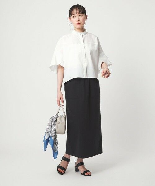 green label relaxing / グリーンレーベル リラクシング シャツ・ブラウス | フレアスリーブ ブラウス 接触冷感 | 詳細3